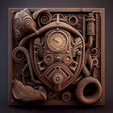 3D model steam punk (STL)